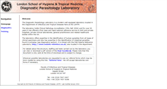 Desktop Screenshot of parasite-referencelab.co.uk